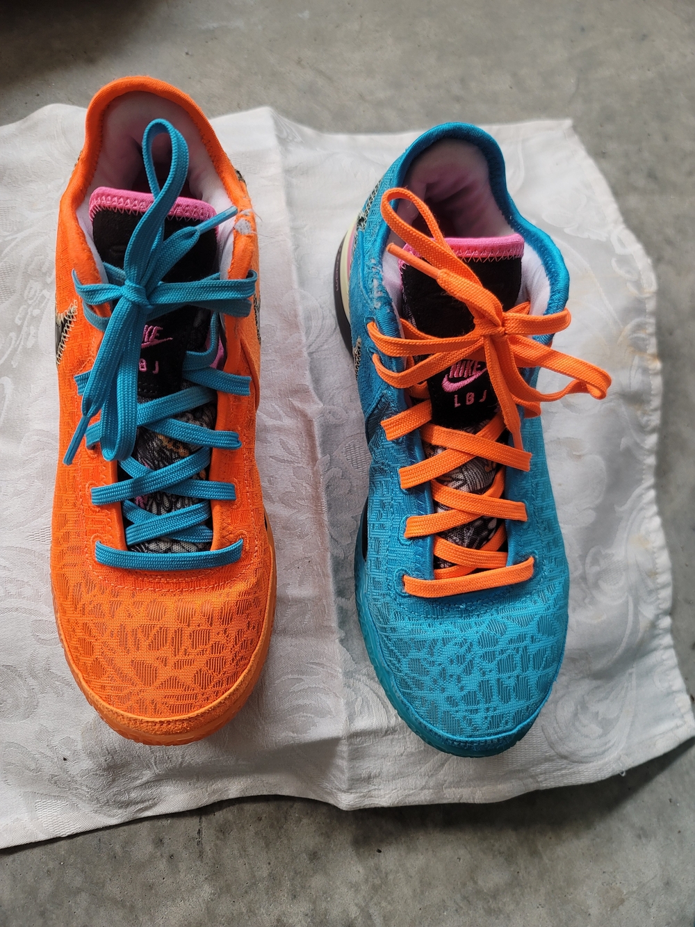 Nike L.B.J. shoes size 8